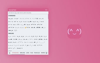 Kaomoji Picker