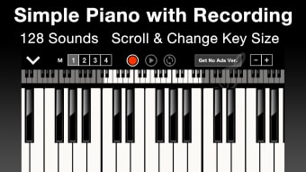 Tiny PianoSynthesizerChordRecordingPlay