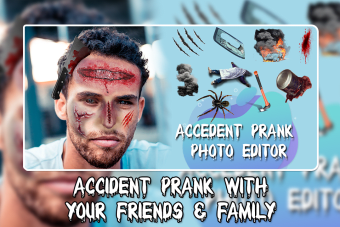 Accident Prank Photo Editor - Fake Injury On Body