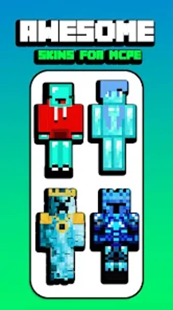 Diamond Skins For Minecraft PE