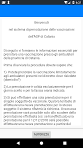 Vaccinazioni ASP Catania