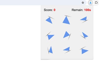 Triangle Match Game