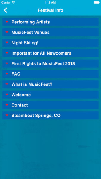 The MusicFest at Steamboat