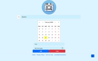 Calendar New Tab para Google Chrome - Extension Descargar