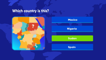 Geo Quiz: World Geography, Map