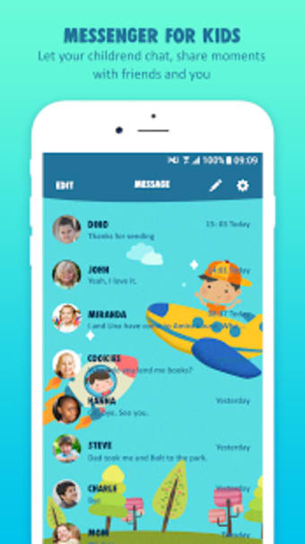 Messenger for Kids  iMessenger Kid Themes