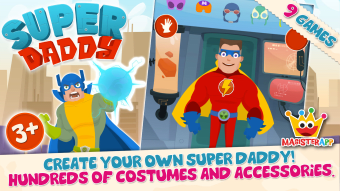 Super Daddy Dress up for Kids