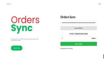 Etsy Order Sync by HubFulfill