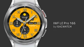 IWF LE Pro 166 watch face