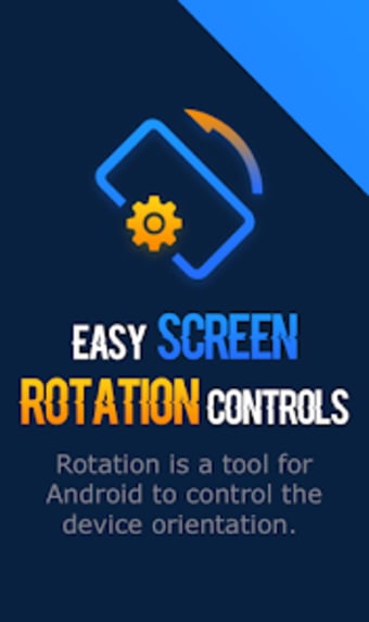 Screen Rotation Control-Screen