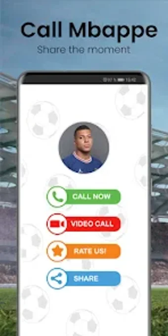 Kylian Mbappe Video Call