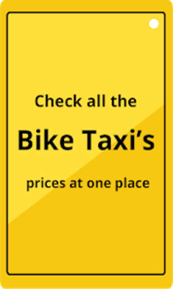 Bike Taxi - Price Comparison