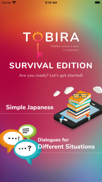 Tobira: Survival Japanese