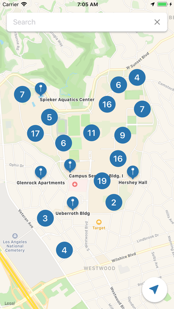 UCLA Campus Maps