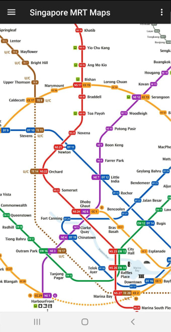 Singapore MRT Map Offline