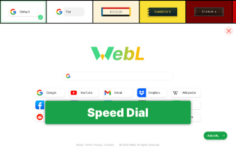 WebL - My Web Launcher