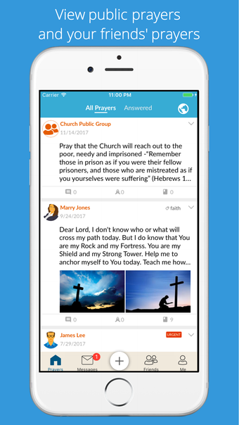 WePrayApp - Christian prayer