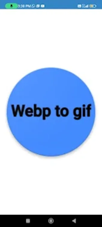 Webp to gif