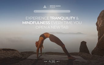 Zen Yoga Wallpaper New Tab