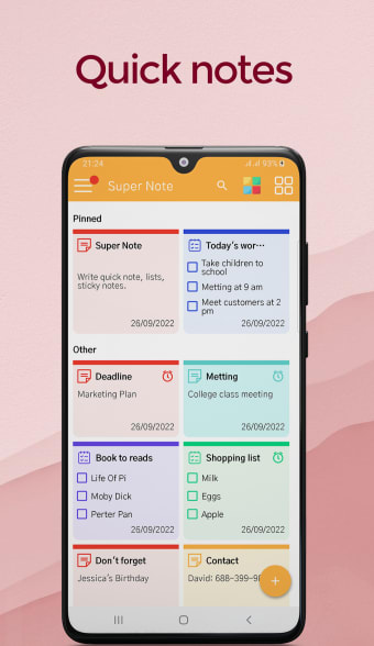 Super Note - Notepad and Lists