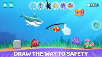Fish Journey: Draw to Save