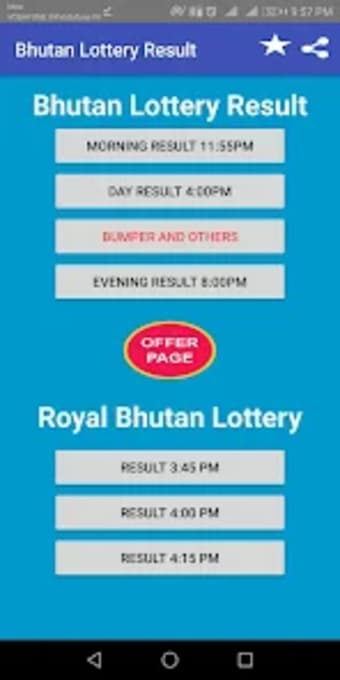 Bhutan Lottery Result  Royal