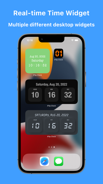 iFlip Clock - Time Widget