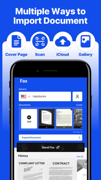 Fax From iPhones : Fax App