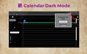 Calendar Dark Mode