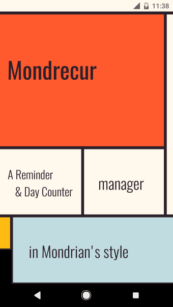 Mondrecur - Reminder  Day Counter Manager