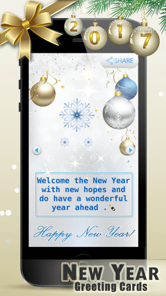 New Year Greeting Card.s 2017  Wish.es on Image.s