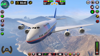 City Plane Simulator Game