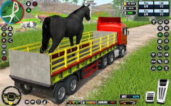 Real Animal Cargo Truck Game