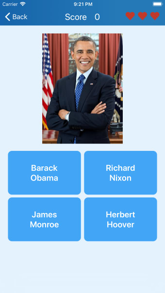 Presidents of the USA - quiz