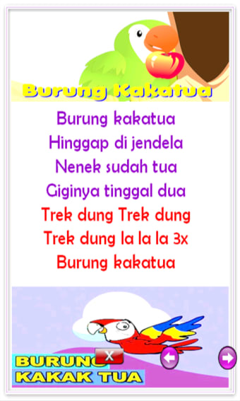 Indonesian children song