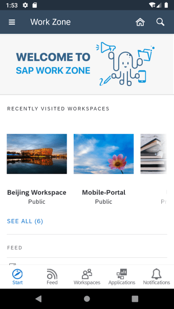 SAP Work Zone