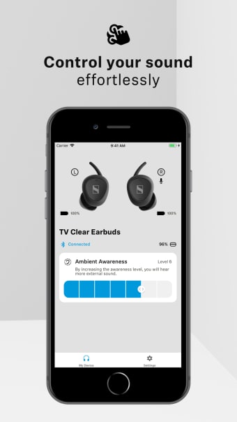 Sennheiser TV Clear App