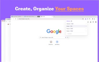 Tab manager MySpaces