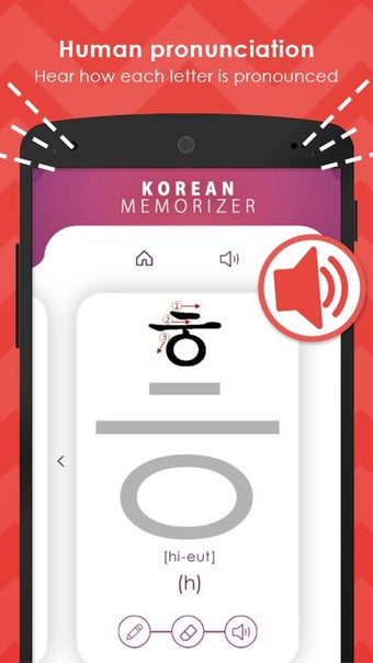 Korean Memorizer - learn to write and read Hangul