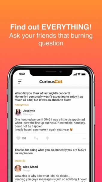 CuriousCat - Anonymous QA