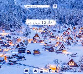 Shirakawa-go Winter Theme