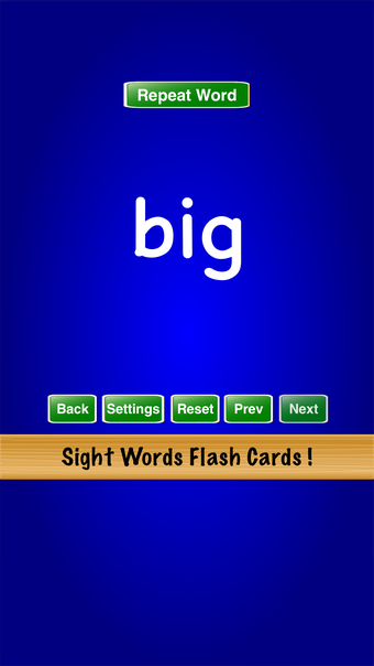 Sight Words Flash Cards