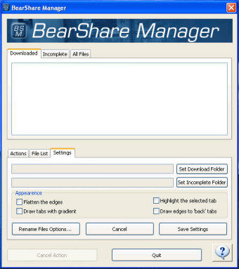 Bearshare chat app