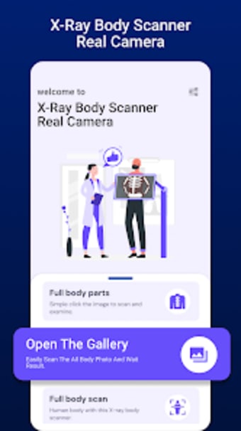 Xray Body Scanner Real Camera