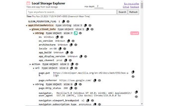 Local Storage Explorer