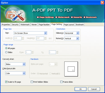 A-PDF PPT to PDF