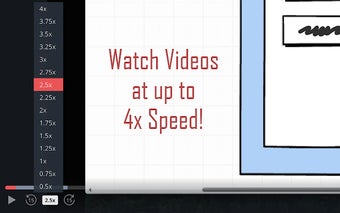 Udemy Video Playback Speed