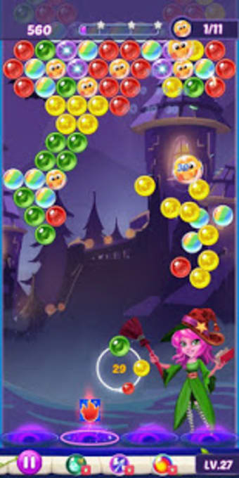 Magic Witch: A Magical Bubble Shooter