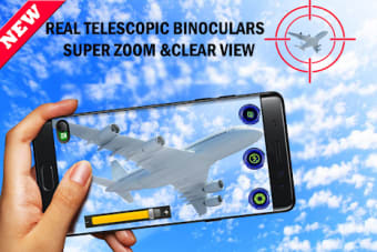 REAL TELESCOPIC BINOCULARS SUPER ZOOMCLEAR VIEW