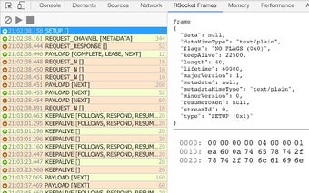 RSocket Frame Inspector